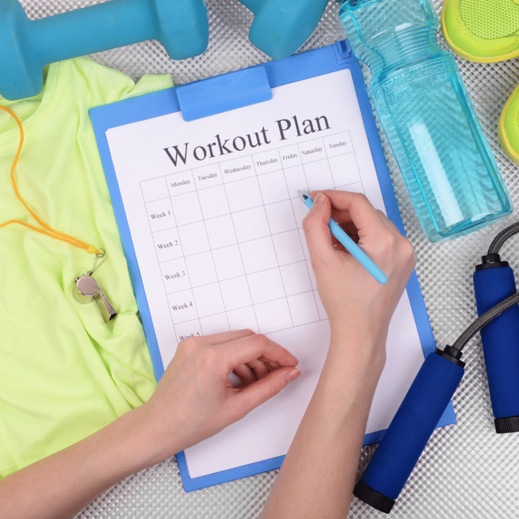 How to Design a Balanced Weekly Workout Plan for Optimal Fitness and ...